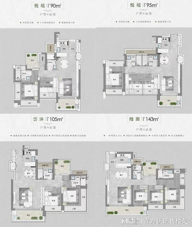 中海云启源境发布：品质新规户型亮相！pg电子中国网站中海云启源境售楼处(图4)